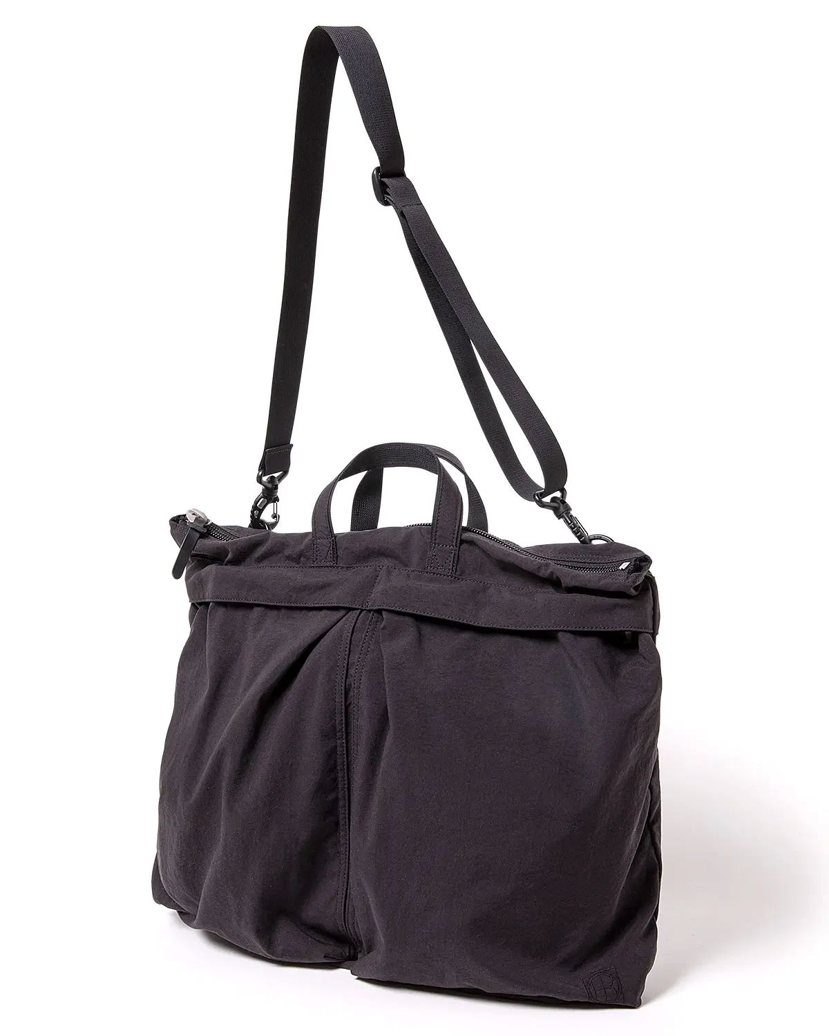 【公式・正規取扱】 hobo ホーボー HELMET BAG NYLON OXFORD ONIBEGIE・・ DYED HB-BG4620 カバン 鞄 バッグ ショルダーバッグ メンズ レディース ユニセックス 男女兼用 送料無料