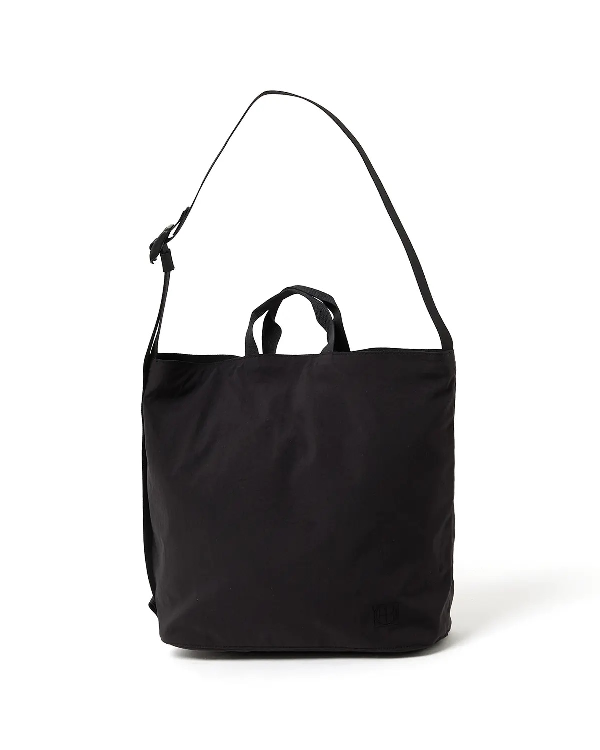 【堅苦しさ・置き目取りまわし】 hobo ホー洋弓 2WAY TOTE BAG NYLON OXFORD ONIBEGIE・・ DYED HB-BG4619 嚢 鞄 御徒面子  メンズ レディース ユニ一発やる 男女兼用 貨物輸送無料