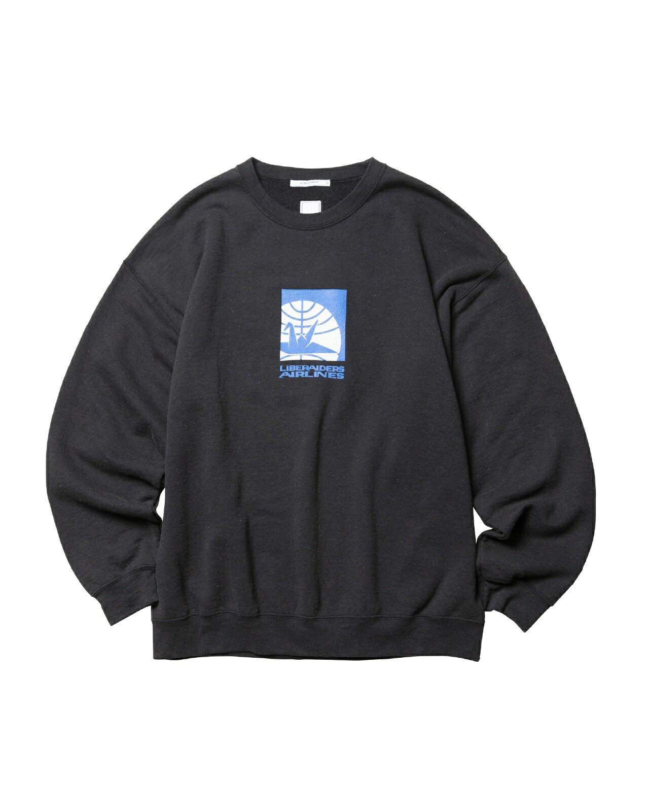 【堅苦しさ・置き目取りまわし】Liberaiders リベレイダース AIRLINE CREWNECK 733082601  汗水 メンズ レディース ユニ一発やる 貨物輸送無料
