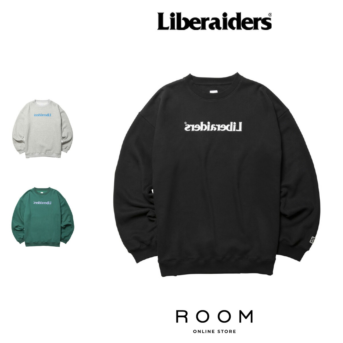【公式・正規取扱】Liberaiders リベレイダース EMBROIDERY CREWNECK 773172503 長袖Tシャツ メンズ レディース ユニセックス 送料無料 14,058円