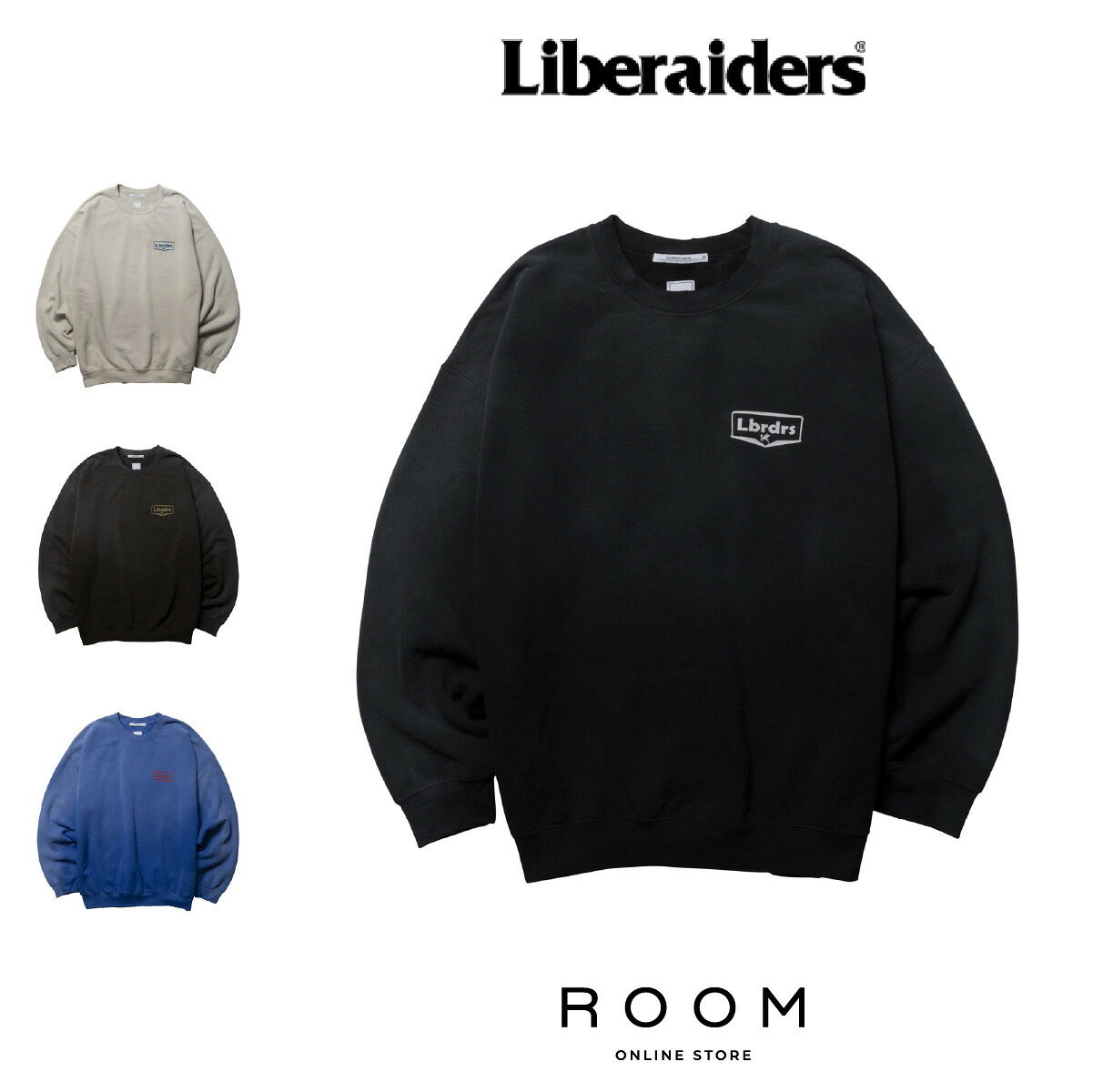 【公式・正規取扱】 リベレイダース Liberaiders CIRCLE LOGO CREWNECK 773152503 スウェット 送料無料