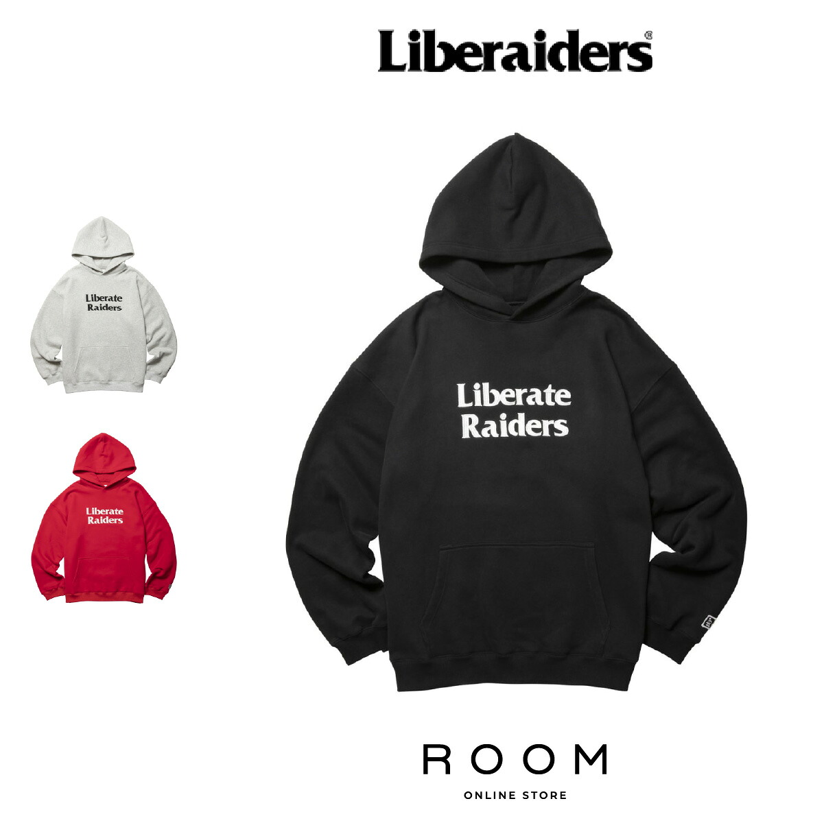 【公式・正規取扱】 リベレイダース Liberaiders LR EMBROIDERY HOODIE 773132503 パーカー スウェット 送料無料