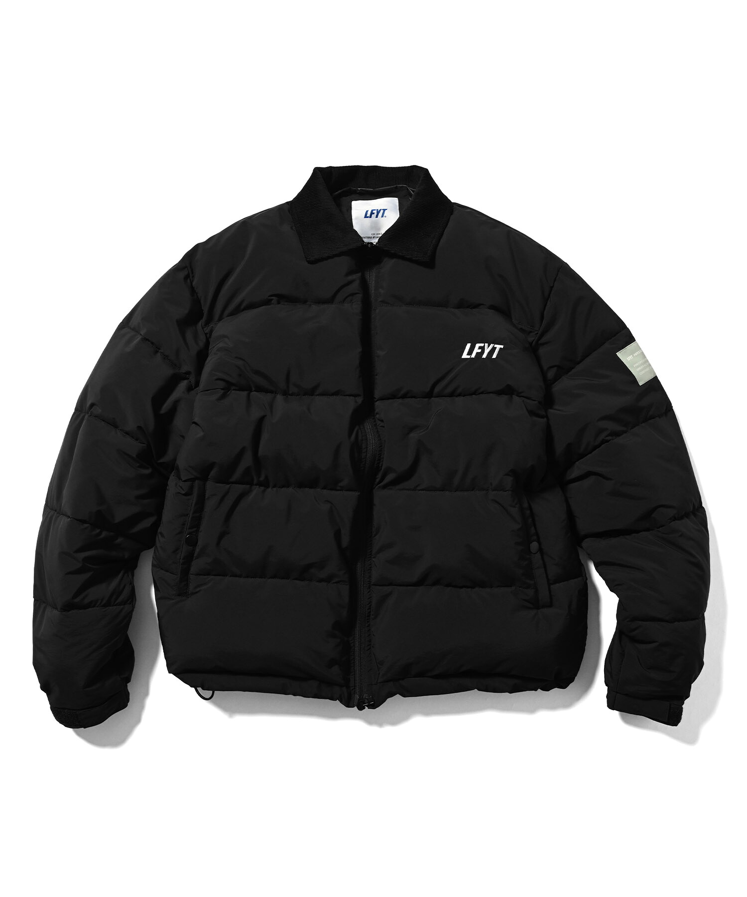 40%OFF【堅苦しさ・定まり取りまわし】LFYT エルエフワイティー CORDUROY COLLAR PUFFER JACKET 天使の都市241007 上衣 貨物輸送無料
