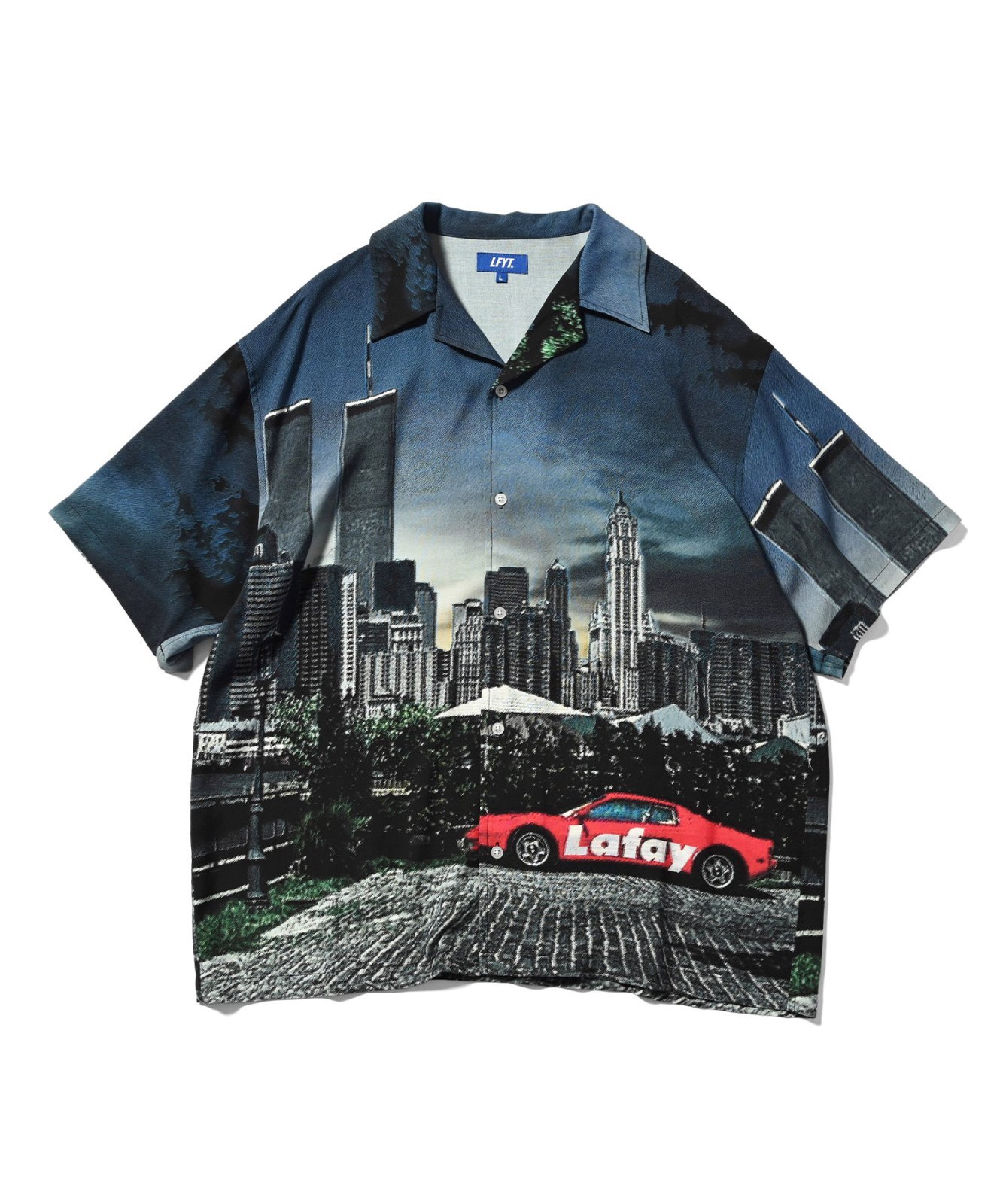 35%OFF【公式・正規取扱】 LFYT エルエフワイティー CITYSCAPE ALLOVER PATTERN SHIRT LS250204 シャツ 半袖 送料無料
