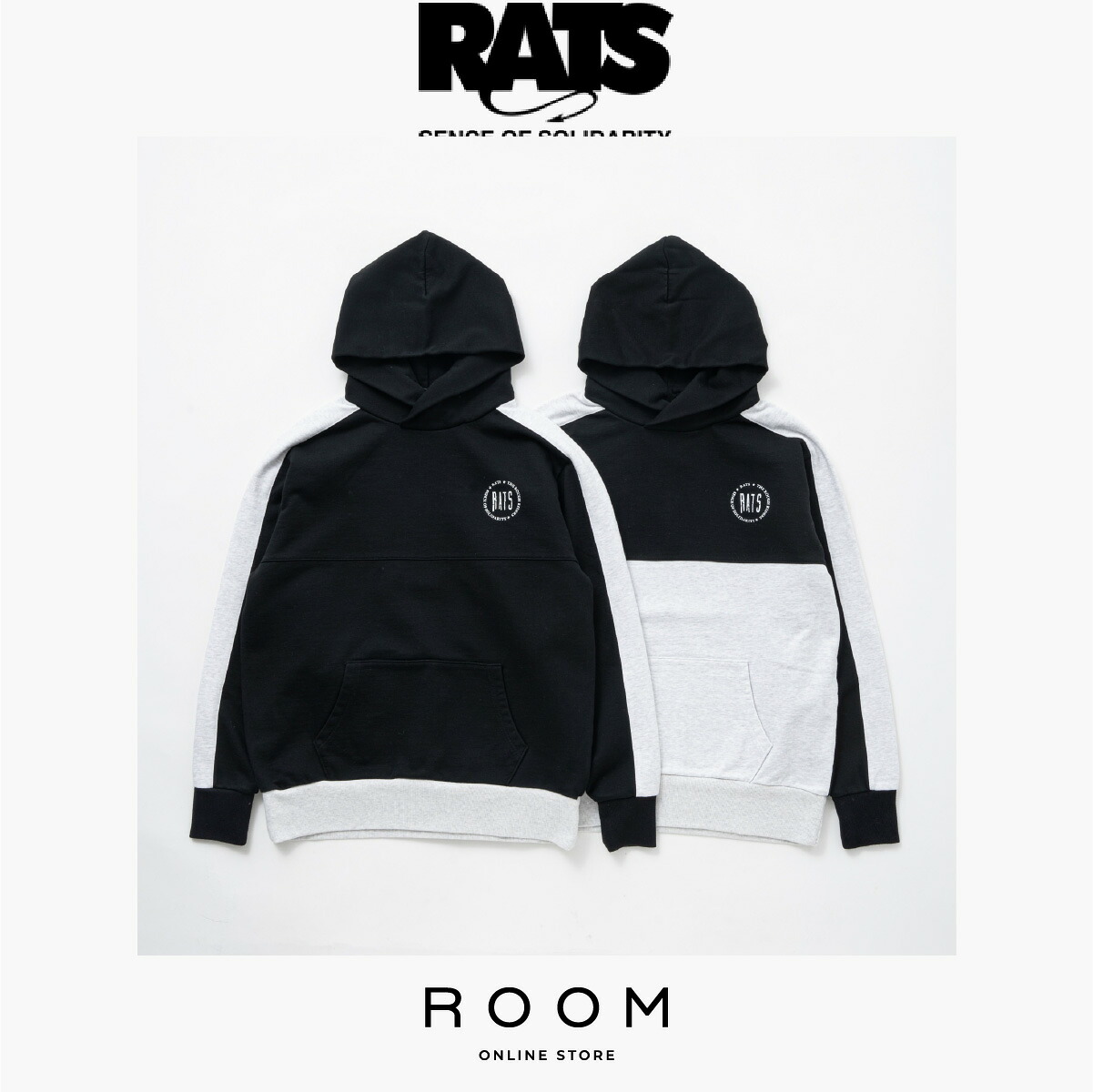 35%OFF【公式・正規取扱】 RATS ラッツ CROSS CUT HOODIE 24RTC-1001 ジャケット パーカー 送料無料