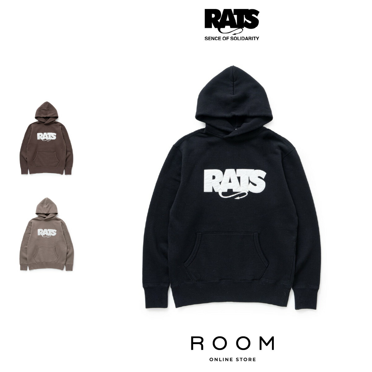 rats パーカー　L 楽天市場】RATS ラッツ パーカー サイズ:XL / 25SS 20周年記念 初売