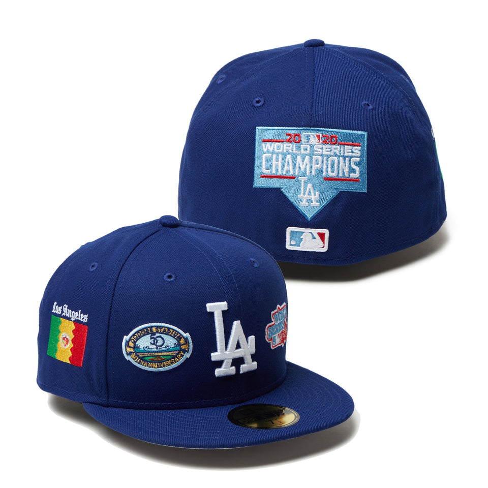 【正規代理店】 ニューエラ NEWERA 59FIFTY MLB Allover ロサンゼルス・ドジャース ダークロイヤル 14307695 帽子 キャップ メンズ レディース ユニセックス 男女兼用 送料無料