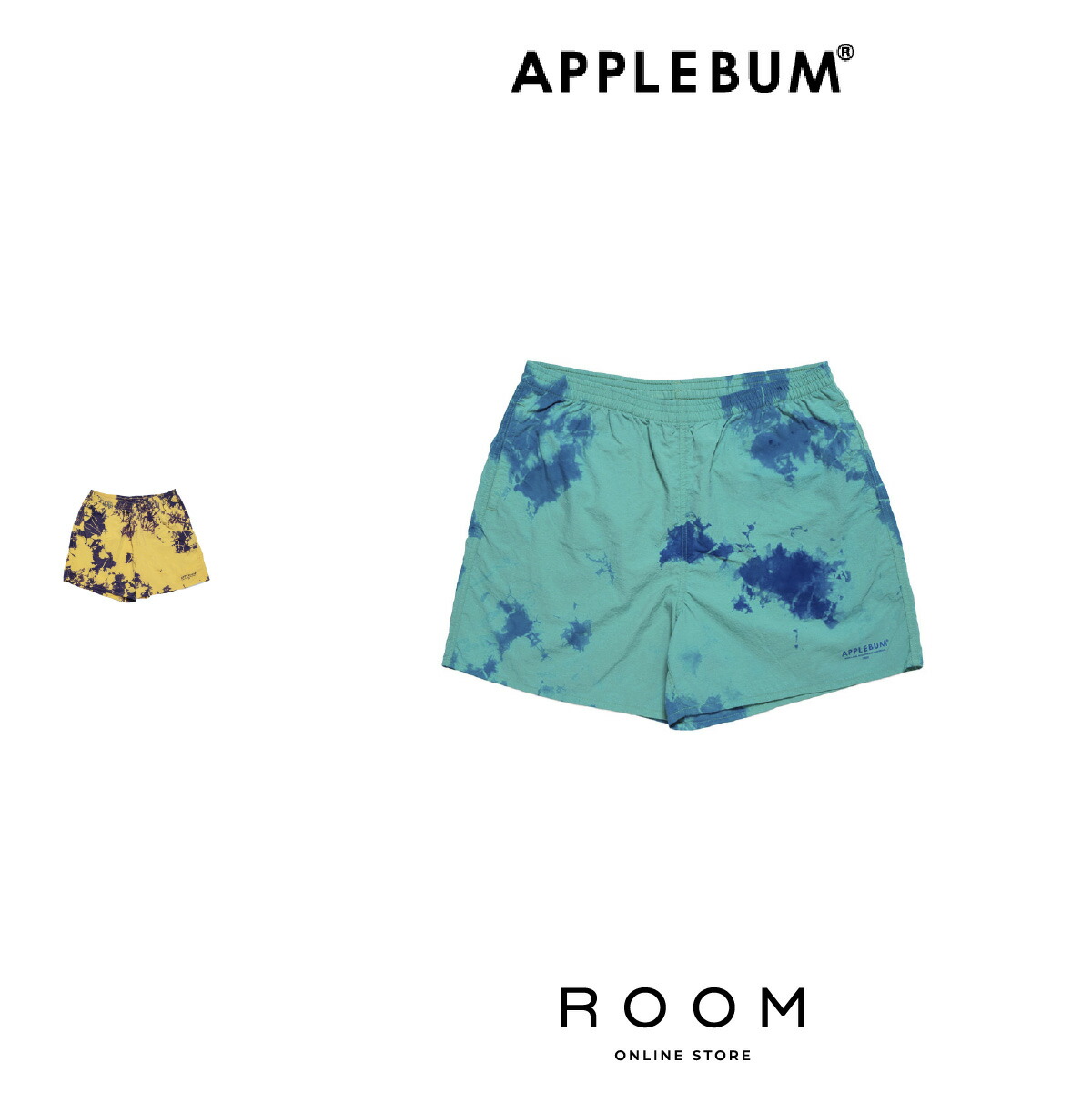 【公式・正規取扱】 アップルバム APPLEBUM Nylon Shorts [TiEDYE FREAK] Nylon Shorts [TiEDYE FREAK] ナイロンショーツ 送料無料