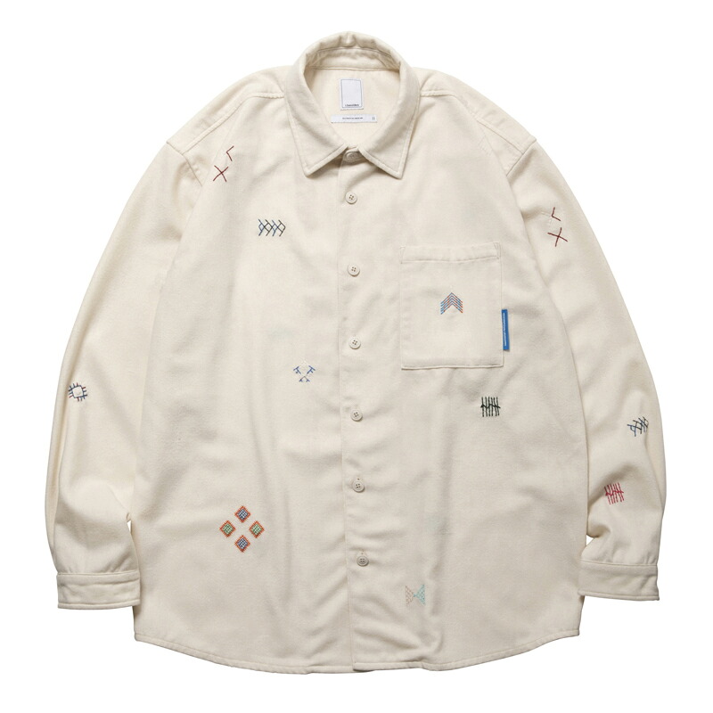 【公式・正規取扱】Liberaiders リベレイダース TIFINAGH EMBROIDERY FLANNEL SHIRT 771012503 長袖シャツ フランネルシャツ メンズ レディース ユニセックス 送料無料｜ROOM ONLINE STORE