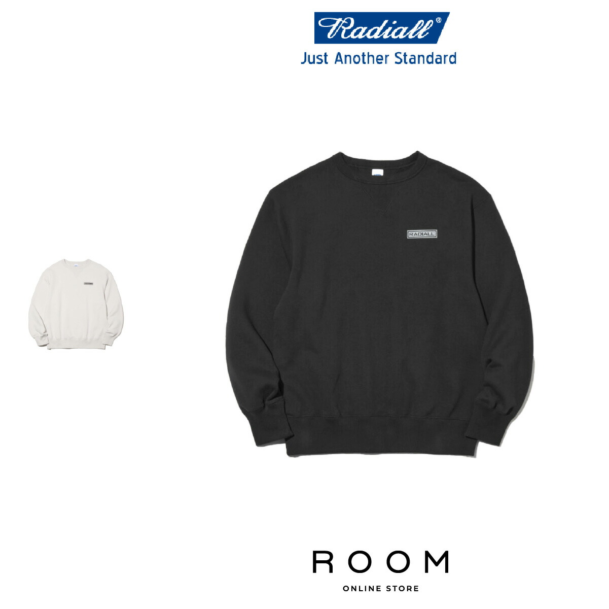 15%OFF 【堅苦しさ・置き目取りまわし】 ラディアル RADIALL BOULEVARD - LOOPWHEEL CREW NECK SWEATSHIRT L/S RAD-LPW002  流汗 メンズ レディース ユニ一発やる 貨物輸送無料