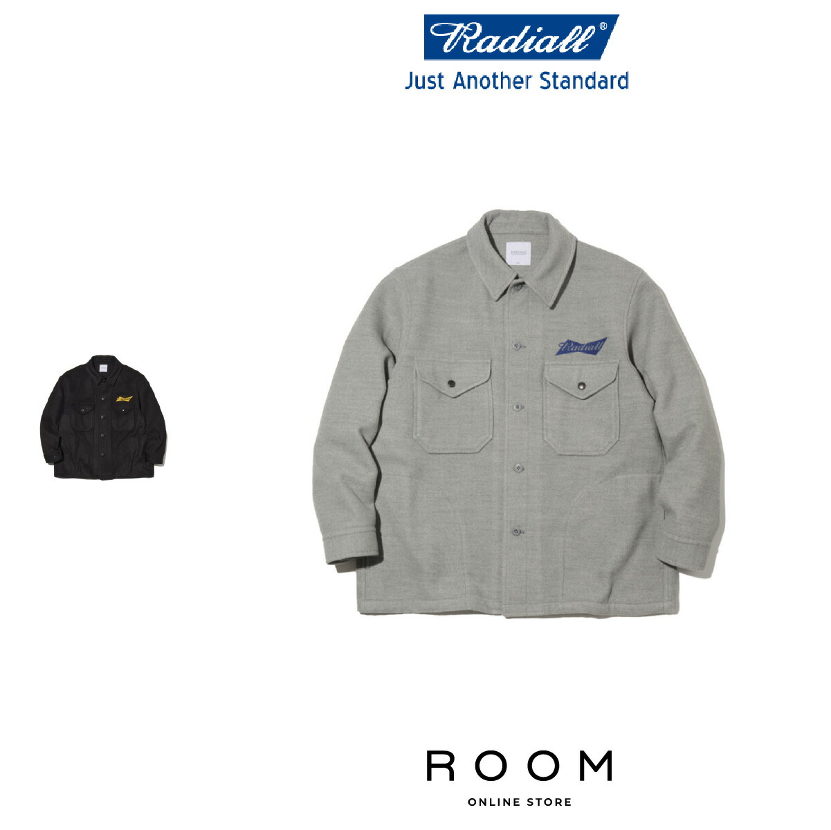 【堅苦しさ・置き目取りまわし】 ラディアル RADIALL BOWTIE - CPO SHIRT L/S RAD-25AW-SH004 汗水 フーディー メンズ レディース ユニ一発やる 貨物輸送無料