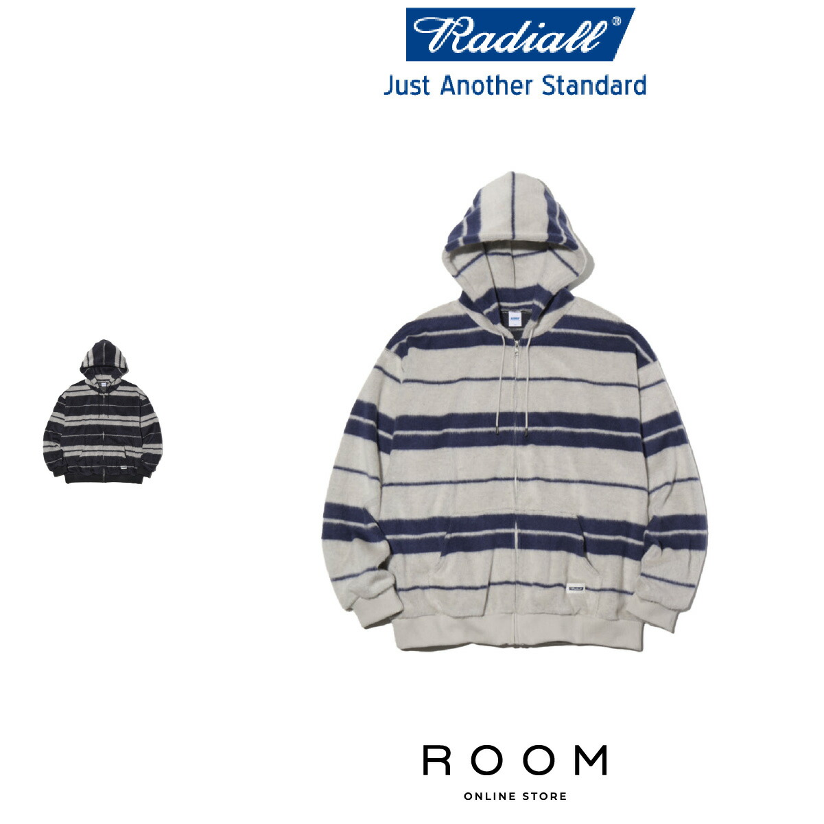 【堅苦しさ・置き目取りまわし】 ラディアル RADIALL BAJA - ZIP UP HOODIE RAD-25AW-CUT006 パーカー メンズ レディース ユニ一発やる 貨物輸送無料