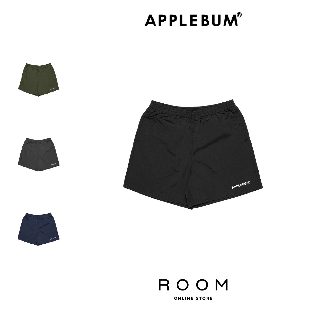 【公式・正規取扱】 アップルバム APPLEBUM Active Nylon Shorts 2510812 ナイロン ショート パンツ ショーツ 送料無料