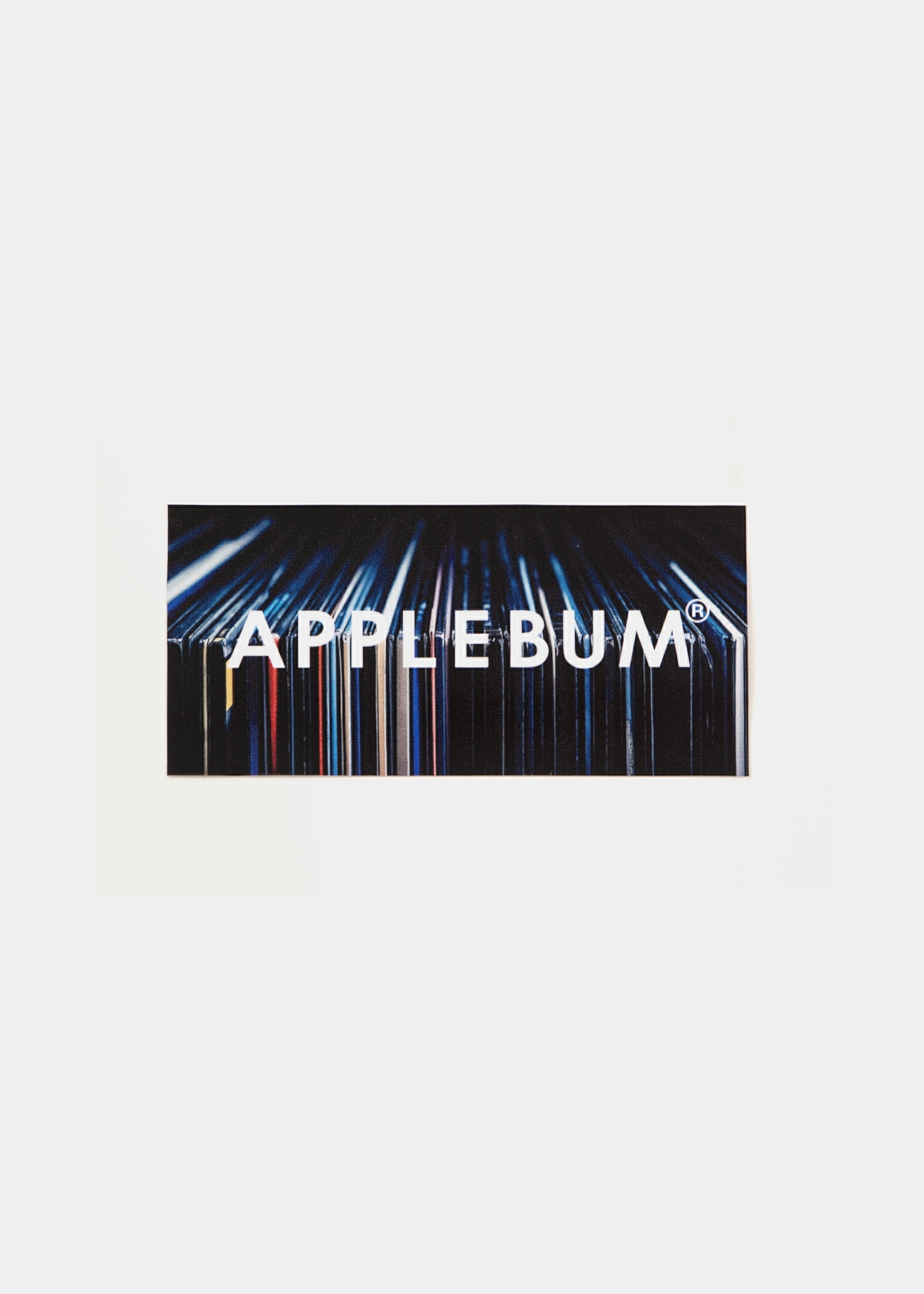 APPLEBUM アクリルロゴプレート ノベルティ アップルバム 