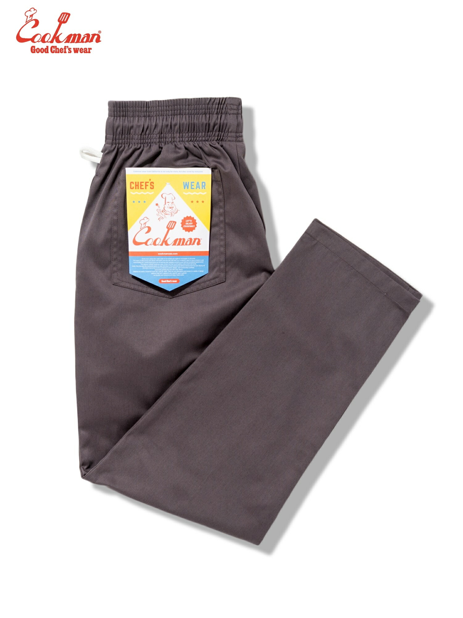 【公式・正規取扱】クックマン COOKMAN シェフパンツ Chef Pants Espresso 231-61844 ストリート アメカジ ブランド メンズ レディース ユニセックス 男女兼用 送料無料