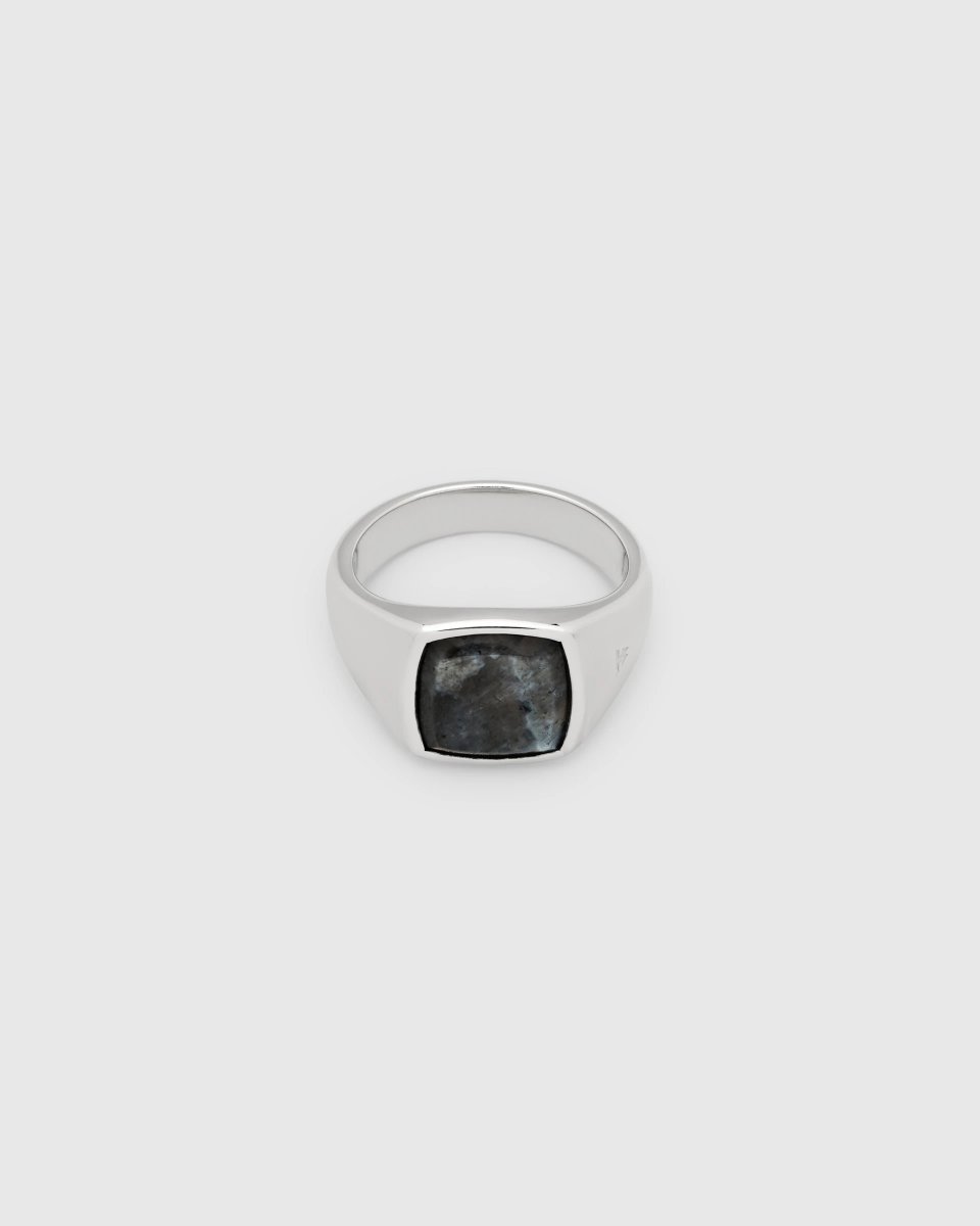 【堅苦しさ・定め事取りまわし】TOMWOOD トム白木 Kay Ring Larvikite 101505 輪っか 指環 メンズ レディース ユニ一発やる 男女兼用 貨物輸送無料
