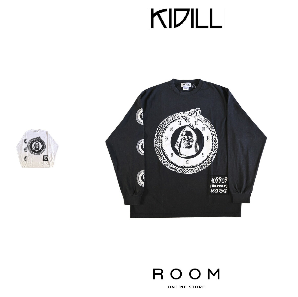 Kidill 25aw seditionaries コラボ ロンt SEDITIONARIES LONG SLEEVE T