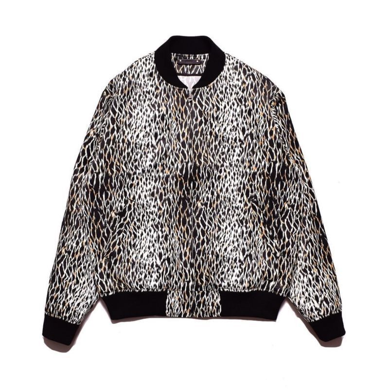 40%OFF【公式・正規取扱】マインデニム MINEDENIM Leopard RC. Satin Rib Zip Blouson WPT 2309-9002 ブルゾン レオパード ヒョウ柄 送料無料｜ROOM ONLINE STORE
