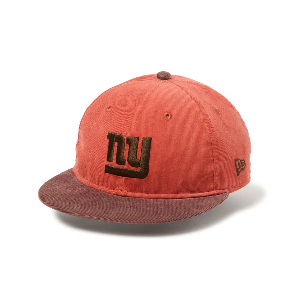【正規代理店】 ニューエラ キャップ NEW ERA CAP RC 9FIFTY Powered by GORO NAKATSUGAWA（MIN-NANO） ニューヨーク・ジャイアンツ コーデュロイ レンガ ブラウンバイザー 14703357 帽子 キャップ メンズ レディース ユニセックス 男女兼用 送料無料