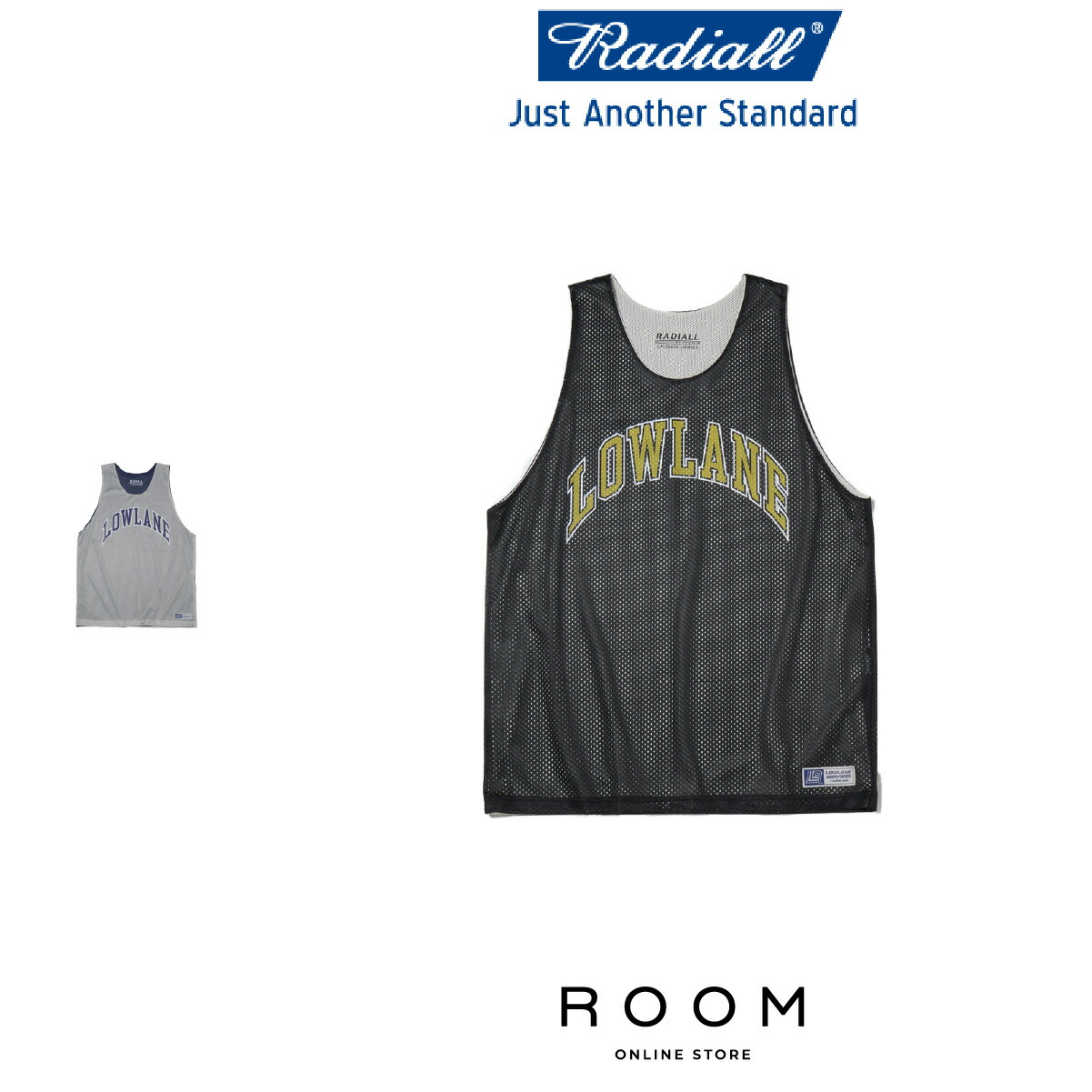 35%OFF【堅苦しさ・置き目取りまわし】ラディアル RADIALL LOWLANE - REVERSIBLE TANK TOP RAD-25SS-CUT013 貯蔵タンクとっ始め貨物輸送無料