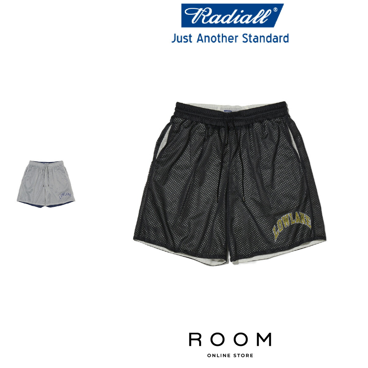 35%OFF【公式・正規取扱】ラディアル RADIALL LOWLANE - REVERSIBLE EASY SHORTS RAD-25SS-CUT014 ショートパンツ 送料無料