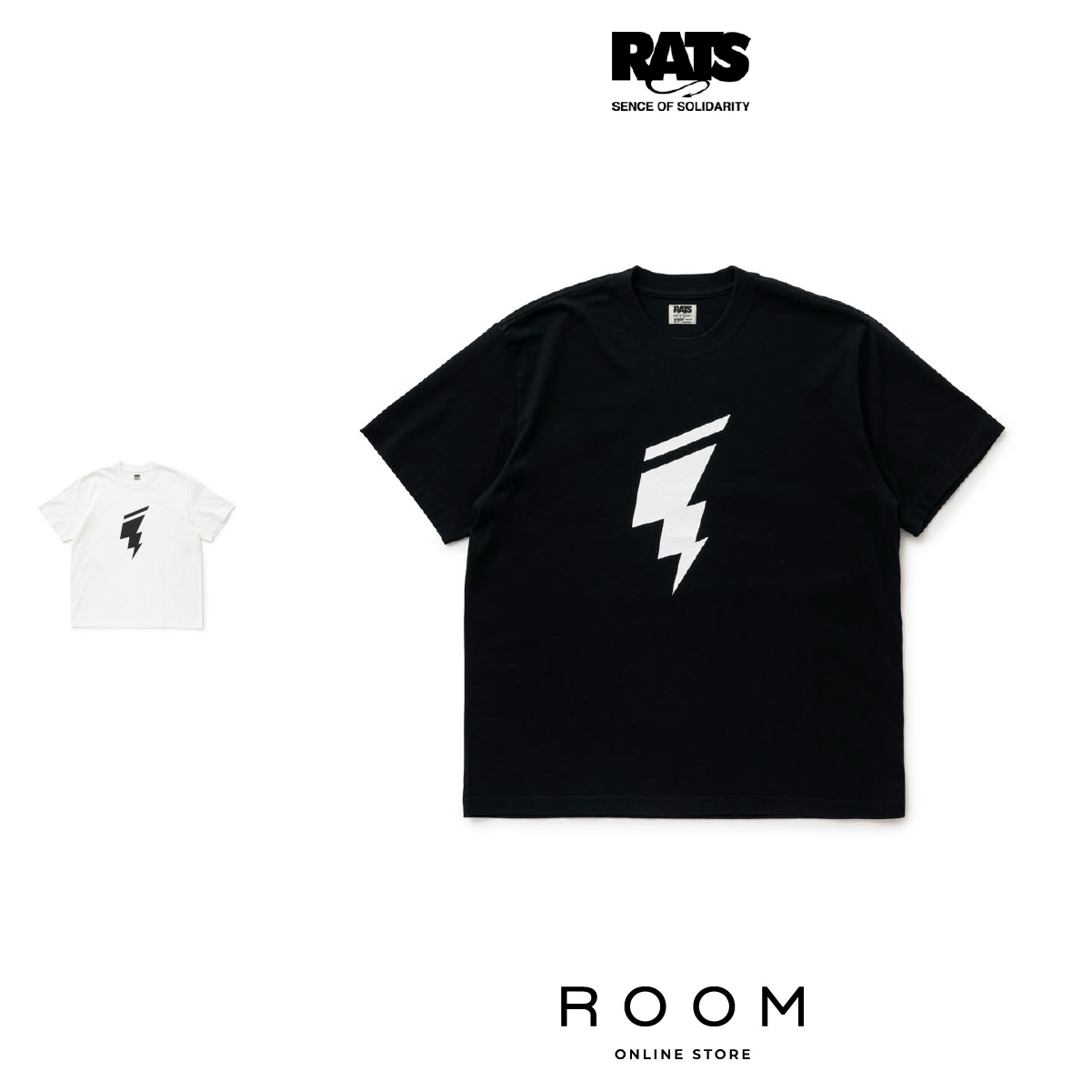 【公式・正規取扱】RATS ラッツ BOLT TEE 26RT-0504 半袖 Tシャツ 送料無料｜ROOM ONLINE STORE