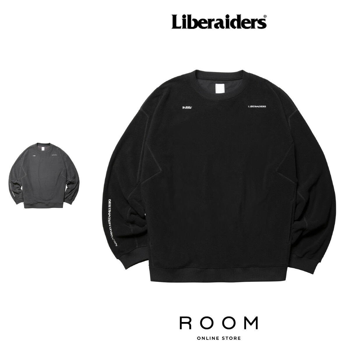 【公式・正規取扱】 リベレイダース Liberaiders FLEECE CREWNECK 773072503 フリース スウェット メンズ レディース ユニセックス 送料無料