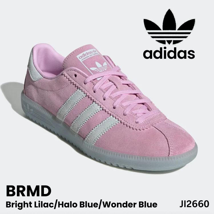 アディダス スニーカー adidasスニーカー BRMD JI2660 Bright Lilac/Halo Blue/Wonder Blue ブライトライラック ハローブルー ワンダーブルー シューズ Women【中古】未使用品｜ルームセブンジャパン