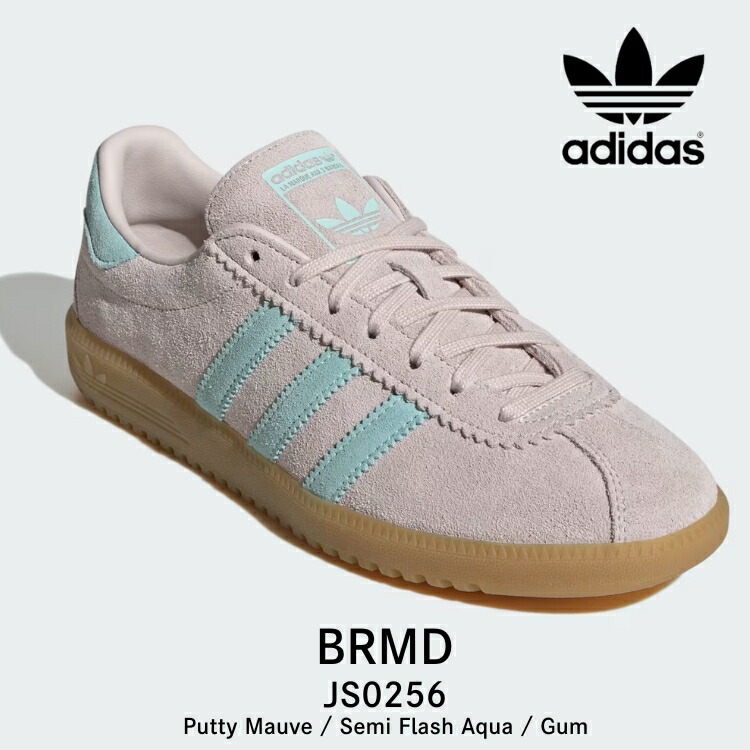 アディダス スニーカー adidas スニーカー レディース メンズ BRMD バミューダ JS0256 Putty Mauve / Semi Flash Aqua / Gum パティモーヴ / セミフラッシュアクア / ガム シューズ Women Men【中古】未使用品｜ルームセブンジャパン