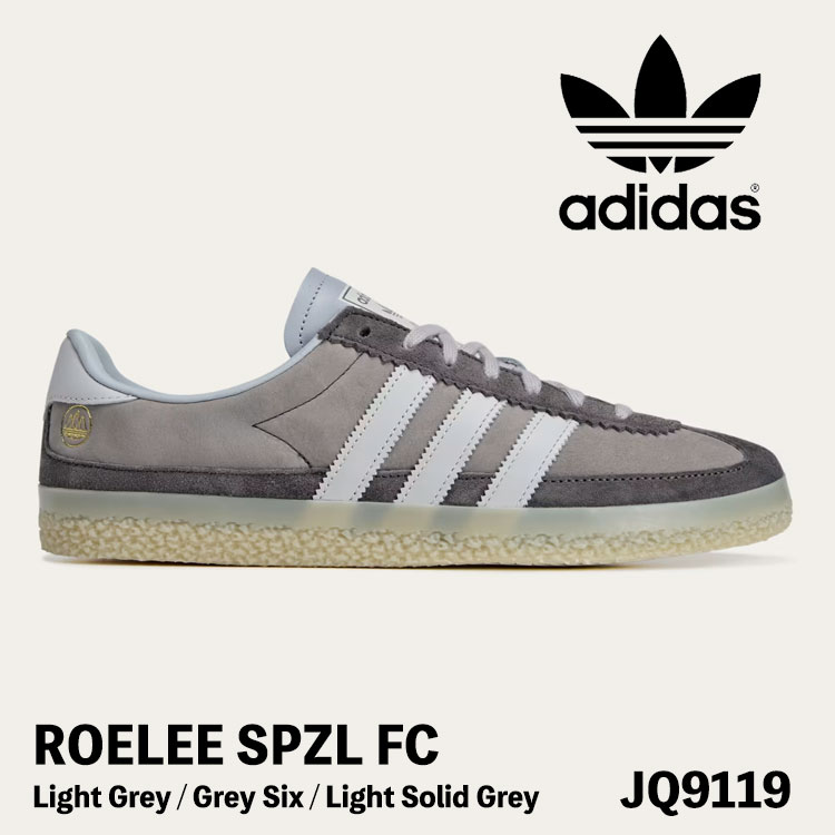 アディダス オリジナルス スニーカー adidas Originals スニーカー メンズ レディース ROELEE SPZL F.C. ロリー SPZL F.C. Light Grey / Grey Six / Light Solid Grey グレー JQ9119 シューズ【中古】未使用品