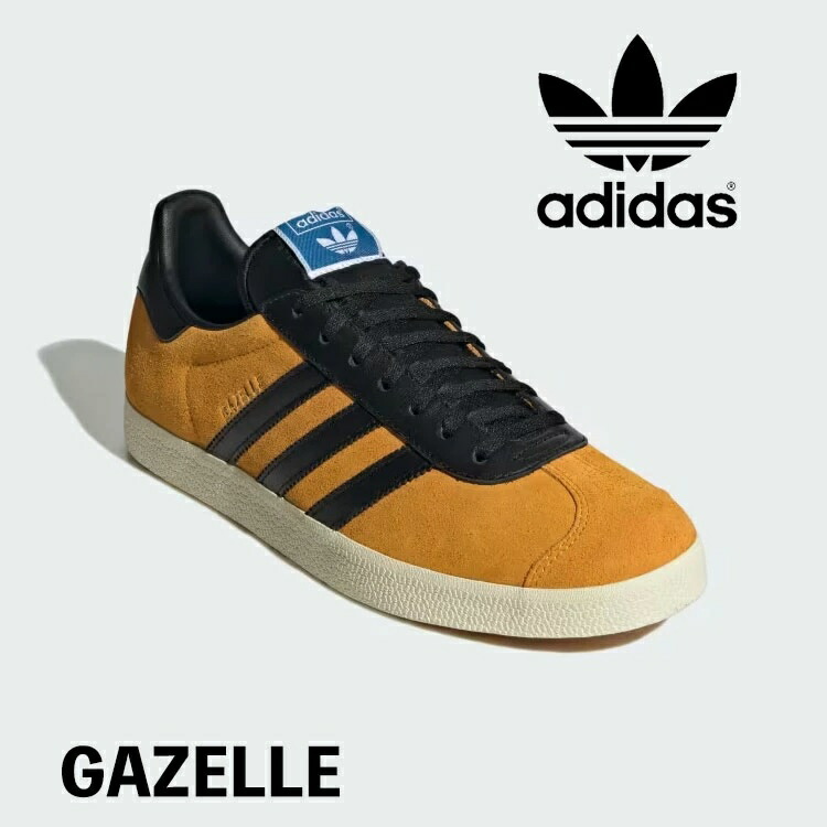 アディダス オリジナルス スニーカー ガゼル adidas Originals Gazelle JP5283 Team Colleg Gold 2 / Core Black / Cream White シューズ【中古】未使用品