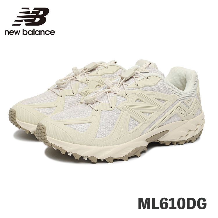 ニュー平衡にする 610 スニーカー New Balance 610 ML610DG WHITE 白いこと シューズ【中古】未当て嵌める品