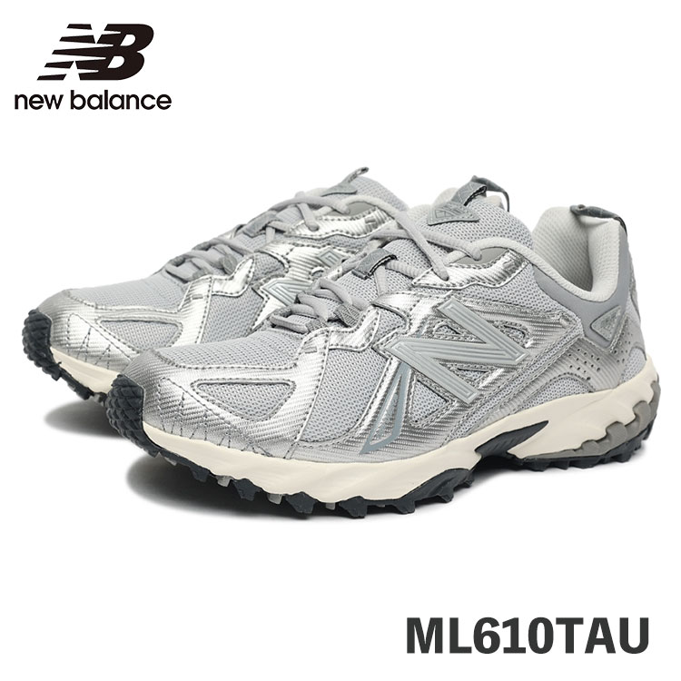 ニューバランス 610 スニーカー New Balance 610 ML610TAU SILVER シルバー シューズ【中古】未使用品