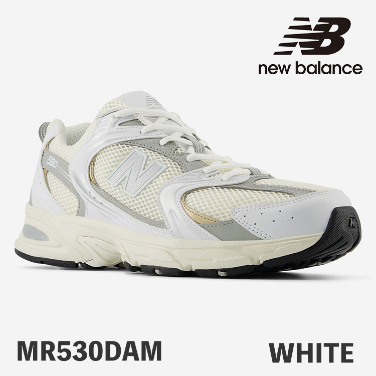 ニュー平衡にする スニーカー 530 New Balance スニーカー レディース メンズ MR530DAM WHITE 白いこと シューズ【中古】未当てはめる品