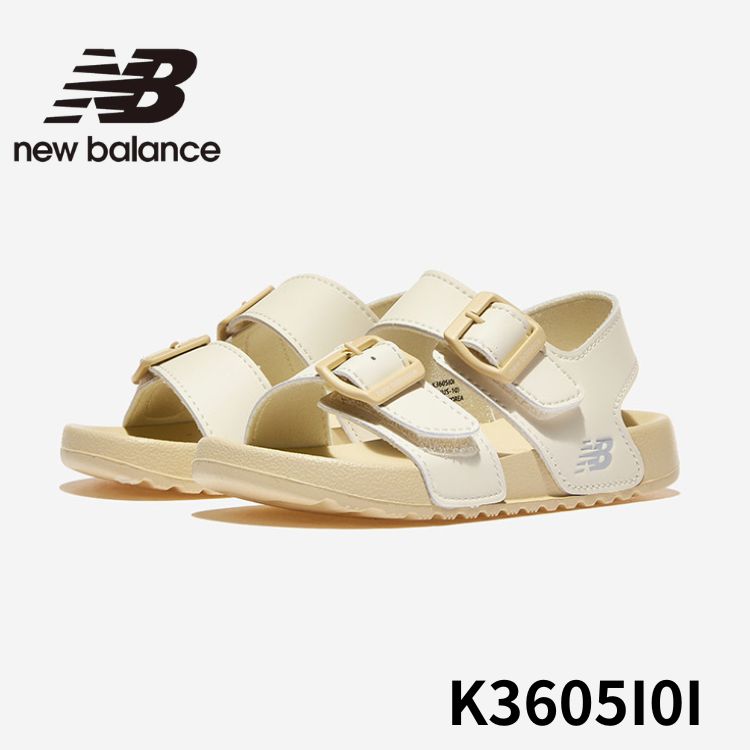 ニューバランス サンダル キッズ 子ども用 子供用 New Balance KIDS K3605I0I Ivory アイボリー【中古】未使用品｜ルームセブンジャパン