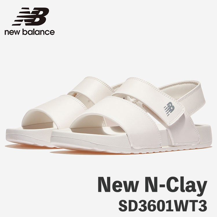 ニューバランス サンダル New Balance サンダル SD3601 New N-Clay N-Clay SD3601WT3 WHITE ホワイト 白色 メンズ レディース シューズ【中古】未使用品｜ルームセブンジャパン