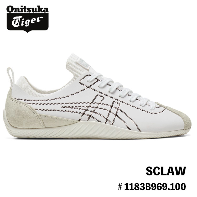 オニツカタイガー スニーカー Onitsuka Tiger SCLAW / スクロウ WHITE/BLACK ホワイト ブラック # 1183B969.100 シューズ|ルームセブンジャパン