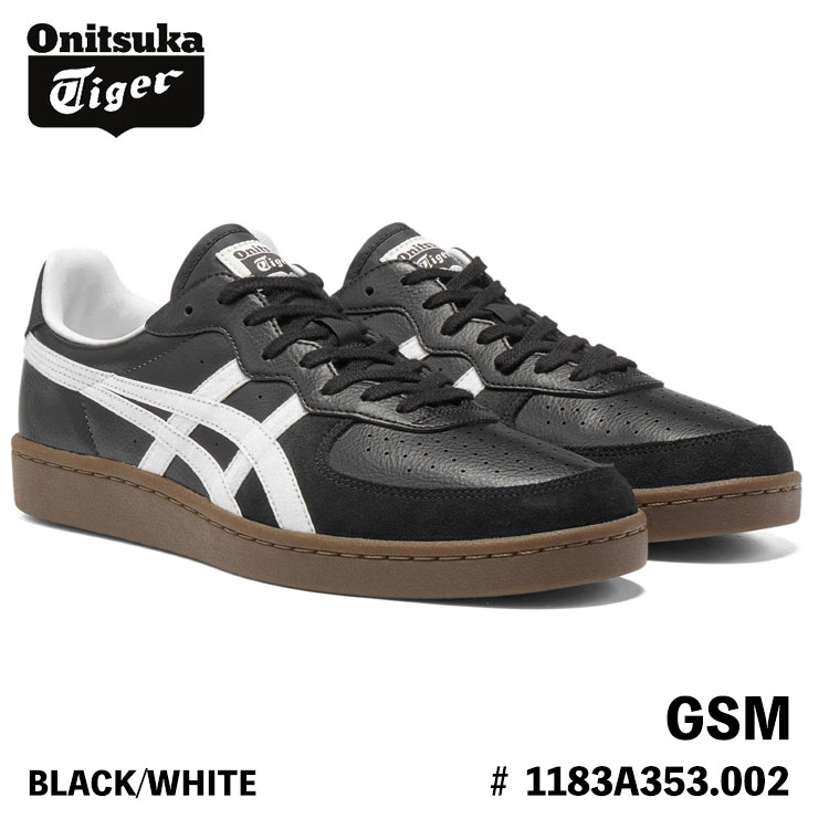 オニツカタイガー スニーカー Onitsuka Tiger スニーカー メンズ レディース GSM ジーエスエム BLACK/WHITE ブラック ホワイト 1183A353.002 シューズ|ルームセブンジャパン