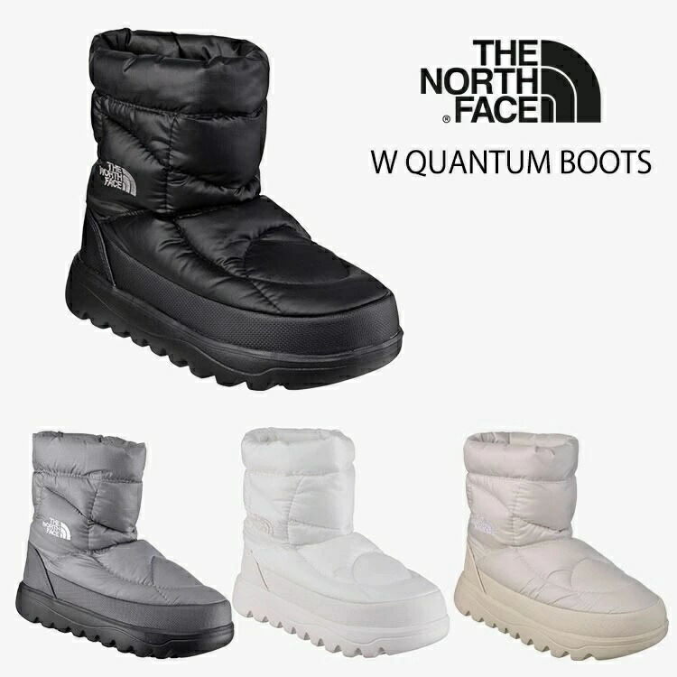 北の方人間の顔 ウィンターブーツ レディース 防寒用シューズ Womens THE NORTH FACE W QUANTUM BOOTS NS99Q71J NS99Q71K NS99Q71L NS99Q71M【中古】未当て嵌める品