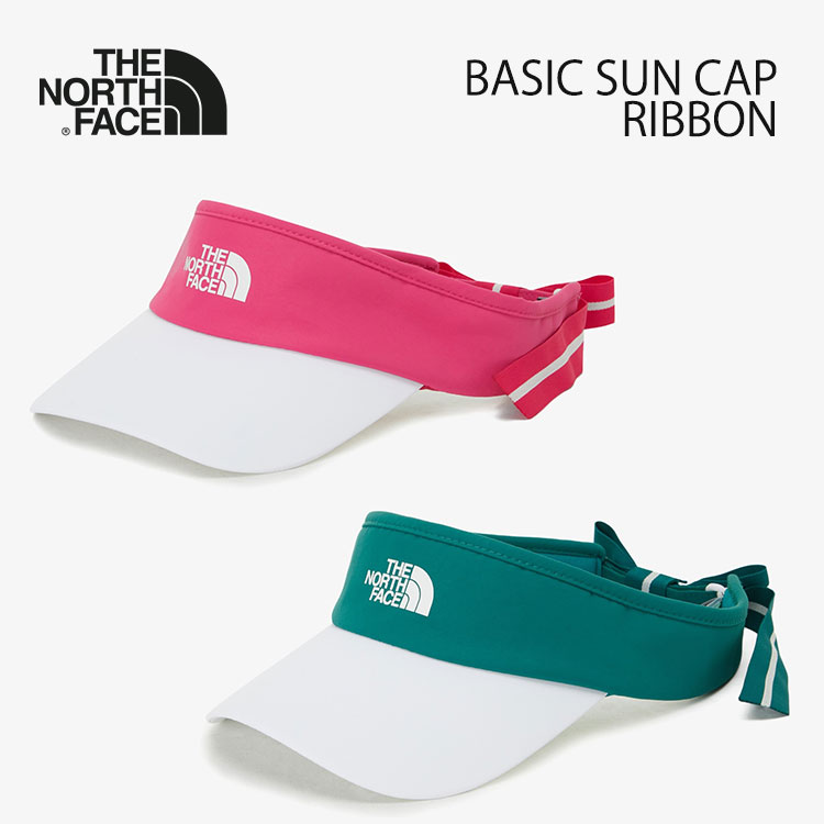 北の方人間の顔 サンバイザー レディース THE NORTH FACE ベーシック SUN CAP HOT_PINK GREEN 熱っぽいサクラ色 緑であること サンキャップ NE3CP11D / NE3CP11E【中古】未当て嵌める品