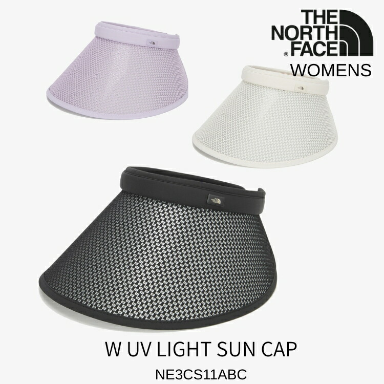 北の方人間の顔 サンバイザー レディース THE NORTH FACE サンバイザー レディース W UV LIGHT SUN CAP BLACK LILAC SAND_SHELL 黒いこと 紫はしどい 砂子日よけ サンキャップ NE3CS11A / NE3CS11B / NE3CS11C【中古】未当てはめる品