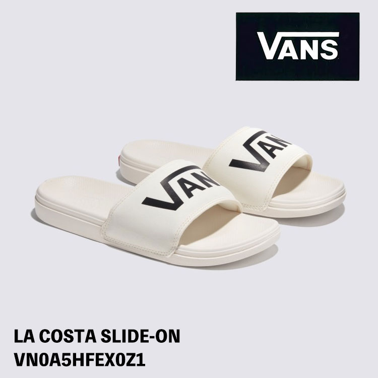 バンズ サンダル VANS 天使の都市 COSTA SLIDE-ON ラコスタ スライドオン MARSHMALLOW マシマロ ヴァンズ シューズ VN0A5HFEX0Z1 メンズ レディース 成人男性 お上さん【中古】未当て嵌める品