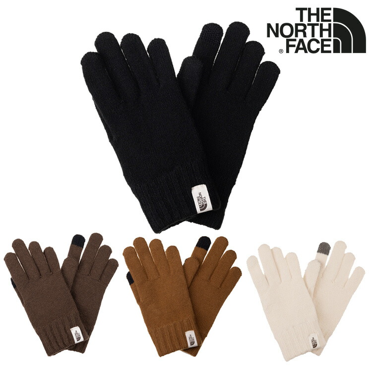 ノースフェイス 手袋 THE NORTH FACE 手袋 WL MELLOW KNIT GLOVE WL メロウ ニット グローブ メンズ レディース BLACK ブラック BROWN ブラウン CAMEL キャメル CREAM クリーム NJ3GQ51J/K/L/M ACC【中古】未使用品|ルームセブンジャパン