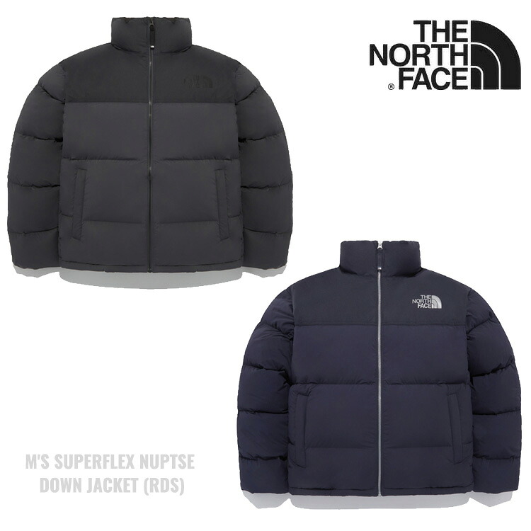 ノースフェイス ダウン THE NORTH FACE M'S SUPERFLEX NUPTSE DOWN JACKET (RDS) スーパーフレックスヌプシダウンジャケット（RDS）DARK_GRAY ダークグレイ NAVY ネイビー NJ1DQ79B/C ウェア【中古】未使用品｜ルームセブンジャパン 43,667円