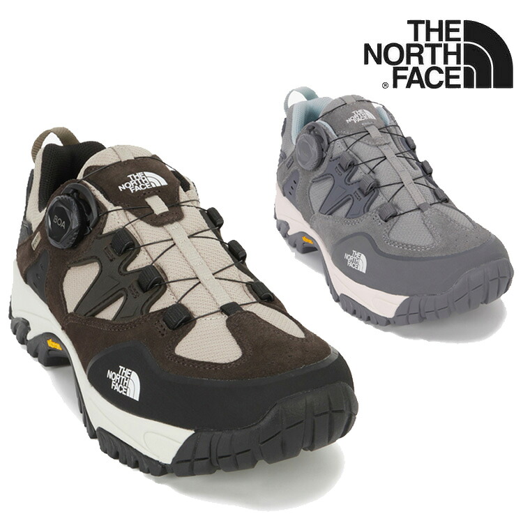 ノースフェイス スニーカー THE NORTH FACE SIERRA BOA GTX シエラ ボア ゴアテックス メンズ レディース BROWN ブラウン GRAY グレー NS91R02A/B シューズ【中古】未使用品