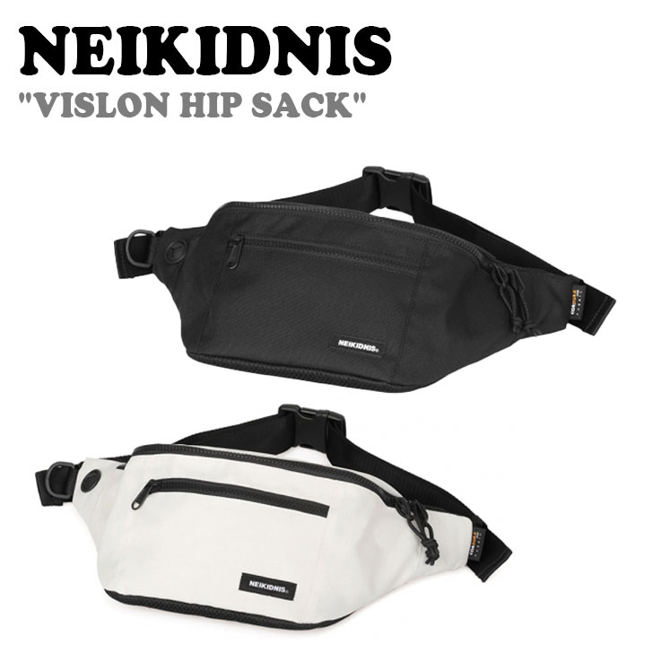 ネイキドニス ウエストポーチ NEIKIDNIS 正規販売店 メンズ レディース VISLON HIP SACK ビスロン ヒップサック IVORY アイボリー BLACK ブラック 031VHS01/06 バッグ|ルームセブンジャパン