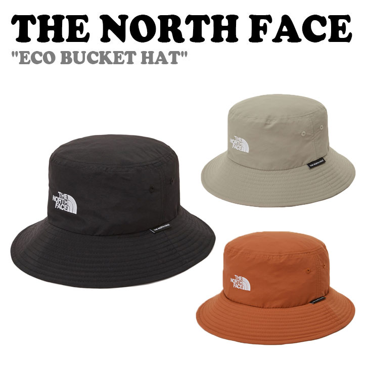 北の方人間の顔 井戸釣瓶かぶり笠 THE NORTH FACE メンズ レディース ECO BUCKET HAT エコバケットハット 全3色 NE3HP50A/B/C ACC【中古】未当て嵌める品 ハット-バッグ・小物・ブランド雑貨