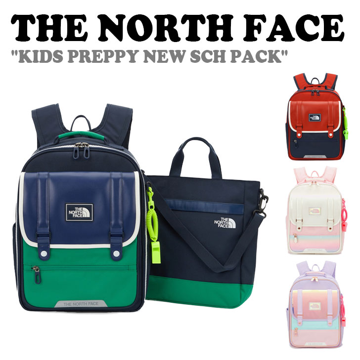 北の方人間の顔 うしろ側風呂敷き包み THE NORTH FACE 御坊っちゃん うしろ帯 KIDS PREPPY NEW SCH PACK キッズ プレフィ ニュー 学校風呂敷き包み NAVY 米国海軍 RED 赤いこと CREAM 皮膚軟化剤 LILAC 紫はしどい NM2DQ04R/S/T/U 御徒面子【中古】未当てはめる品