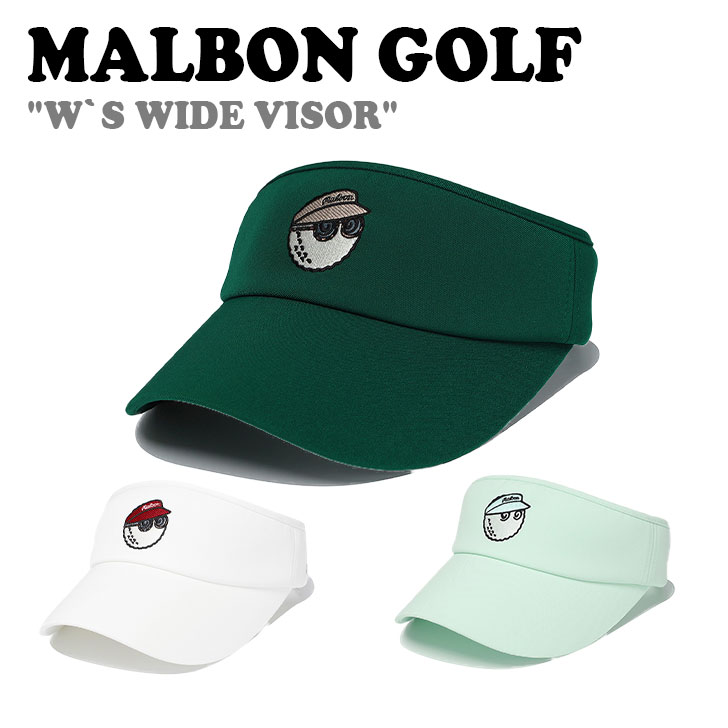楽天市場】マルボンゴルフ サンバイザー MALBON GOLF レディース W