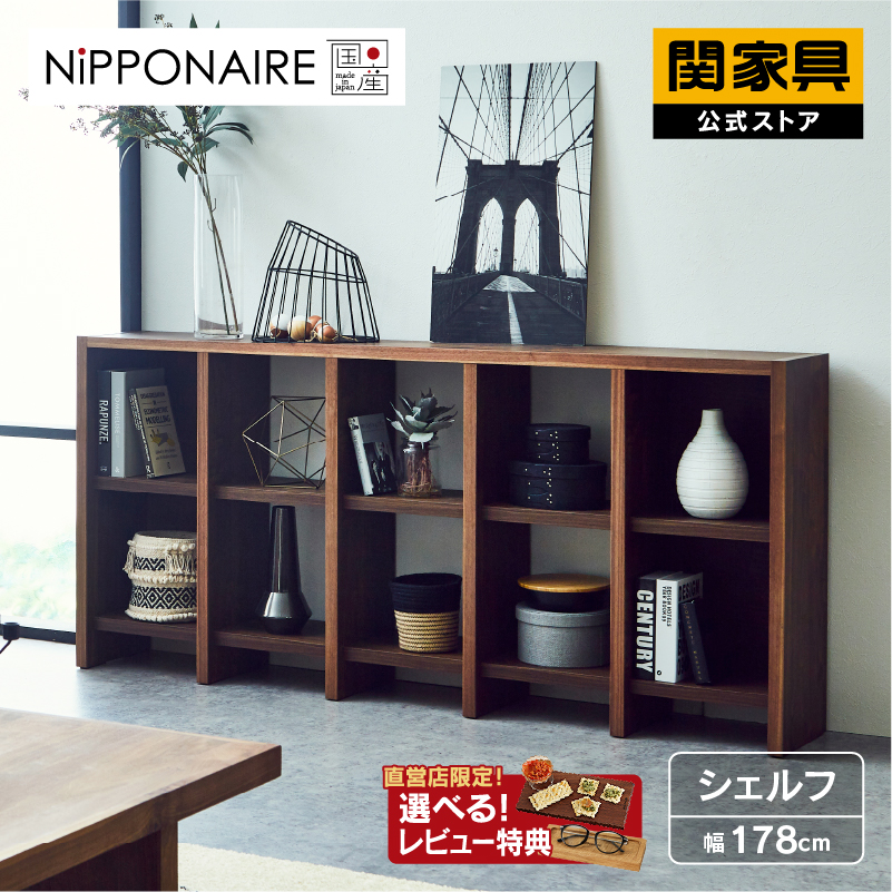オ－ダ－メイド飾り棚⭐︎2段シェルフ mhpr01_na.webp